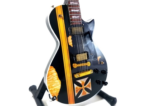 Mini gitara w stylu Metallica James Hetfield Iron Cross prezent dla muzyka