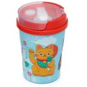 Maneki Neko - Pudełko na lunch z łyżkowidelcem 500ml