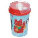 Maneki Neko - Pudełko na lunch z łyżkowidelcem 500ml