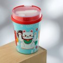 Maneki Neko - Pudełko na lunch z łyżkowidelcem 500ml