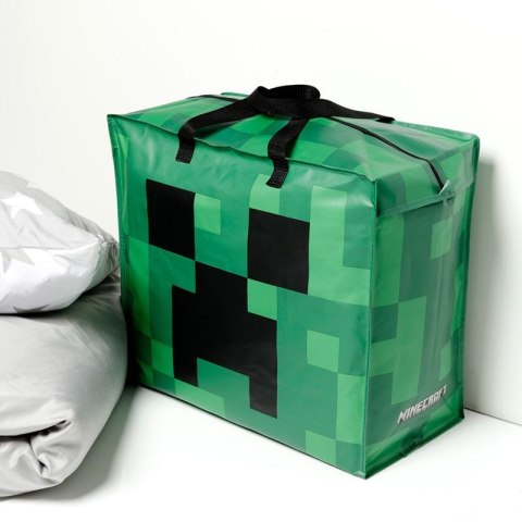 Minecraft Creeper - zasuwana torba na pranie