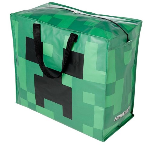 Minecraft Creeper - zasuwana torba na pranie