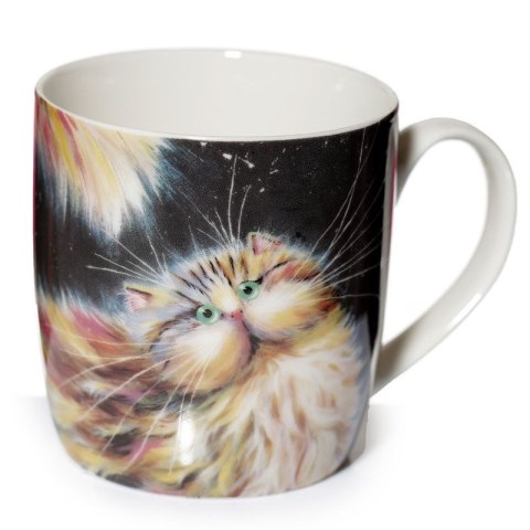 Porcelanowy kubek Kim Haskins Rainbow Cat - Kot