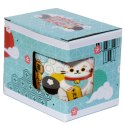 Porcelanowy kubek Maneki Neko Lucky Cat