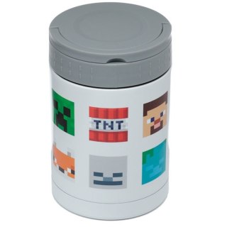 Termos Minecraft Faces - śniadaniówka na lunch 500ml