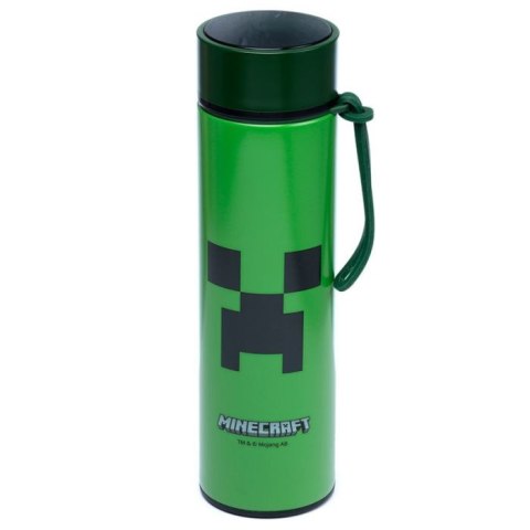 Termos bidon z termometrem Creeper z Minecraft 450ml