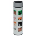 Termos bidon z termometrem Postacie z Minecraft 450ml