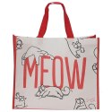 Zielona torba na zakupy Simon's Cat MEOW