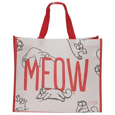 Zielona torba na zakupy Simon's Cat MEOW